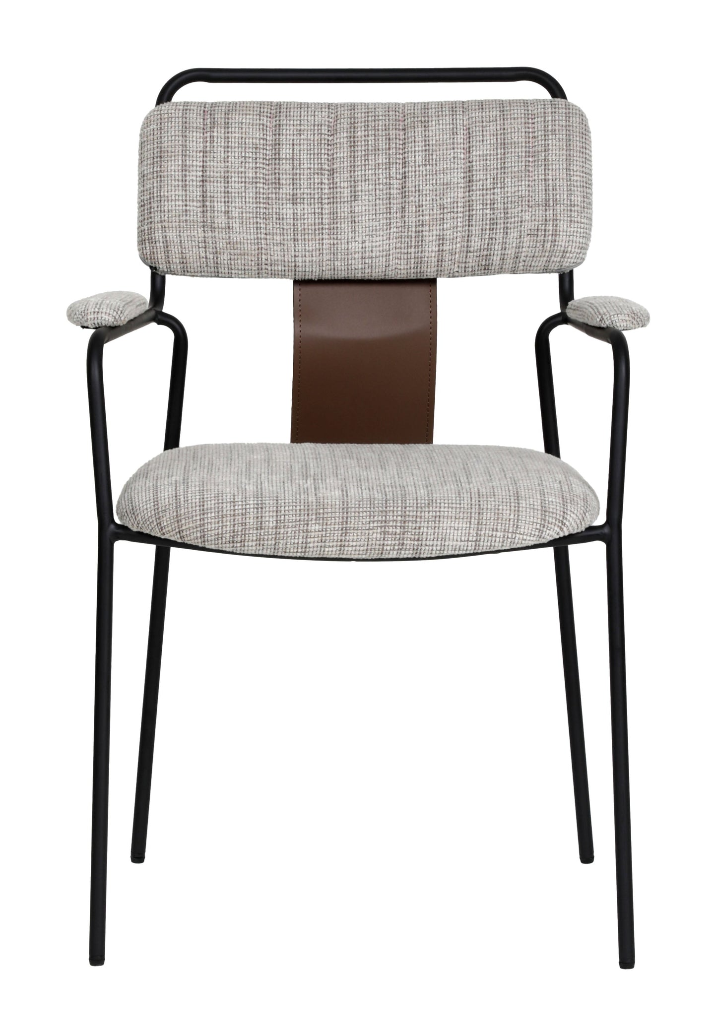 Couva Gray Tweed Dining Chair (Set of 2) - Ornate Home