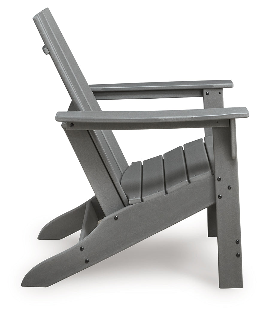 Cove Beach Gray Adirondack Chair- Viva Furn