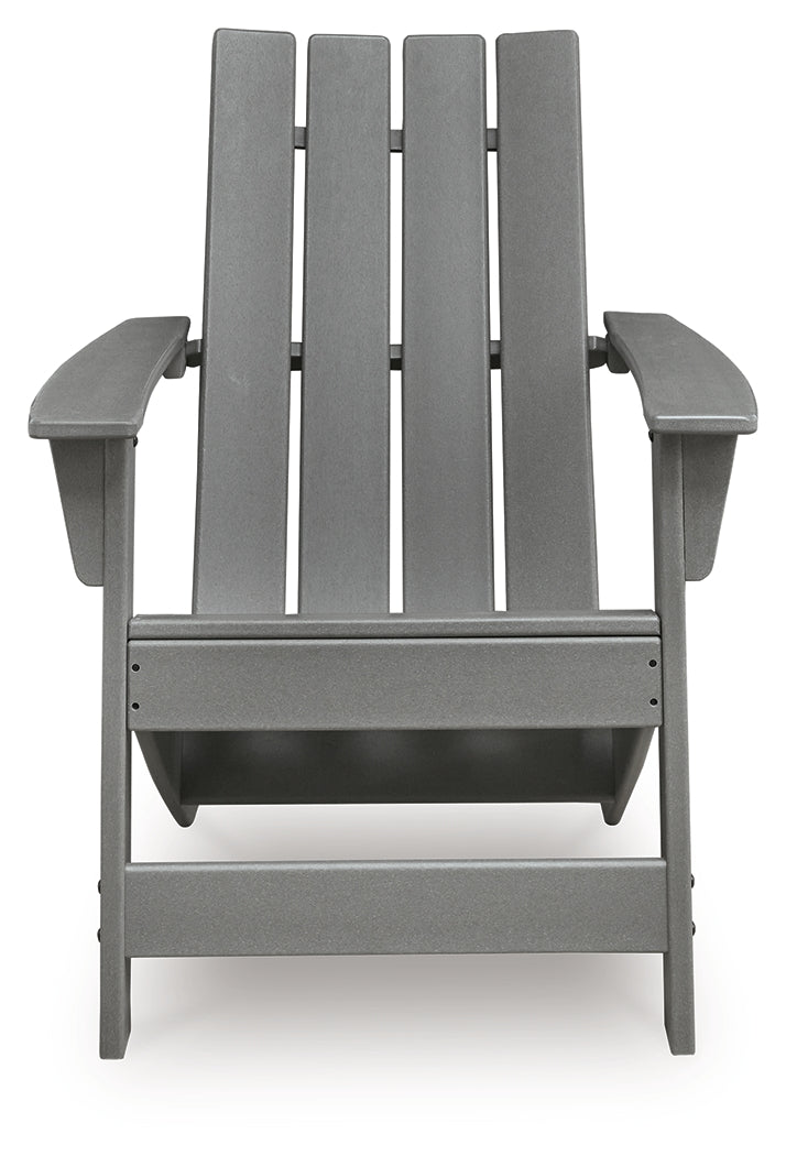 Cove Beach Gray Adirondack Chair- Viva Furn