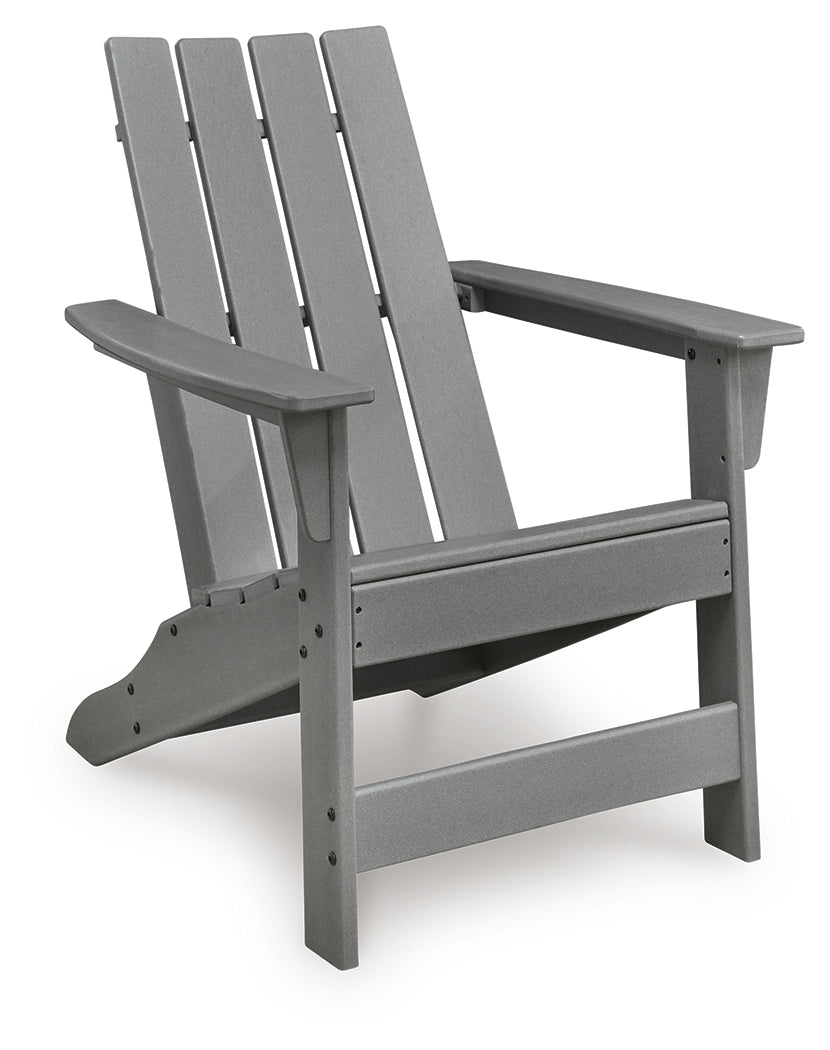 Cove Beach Gray Adirondack Chair- Viva Furn