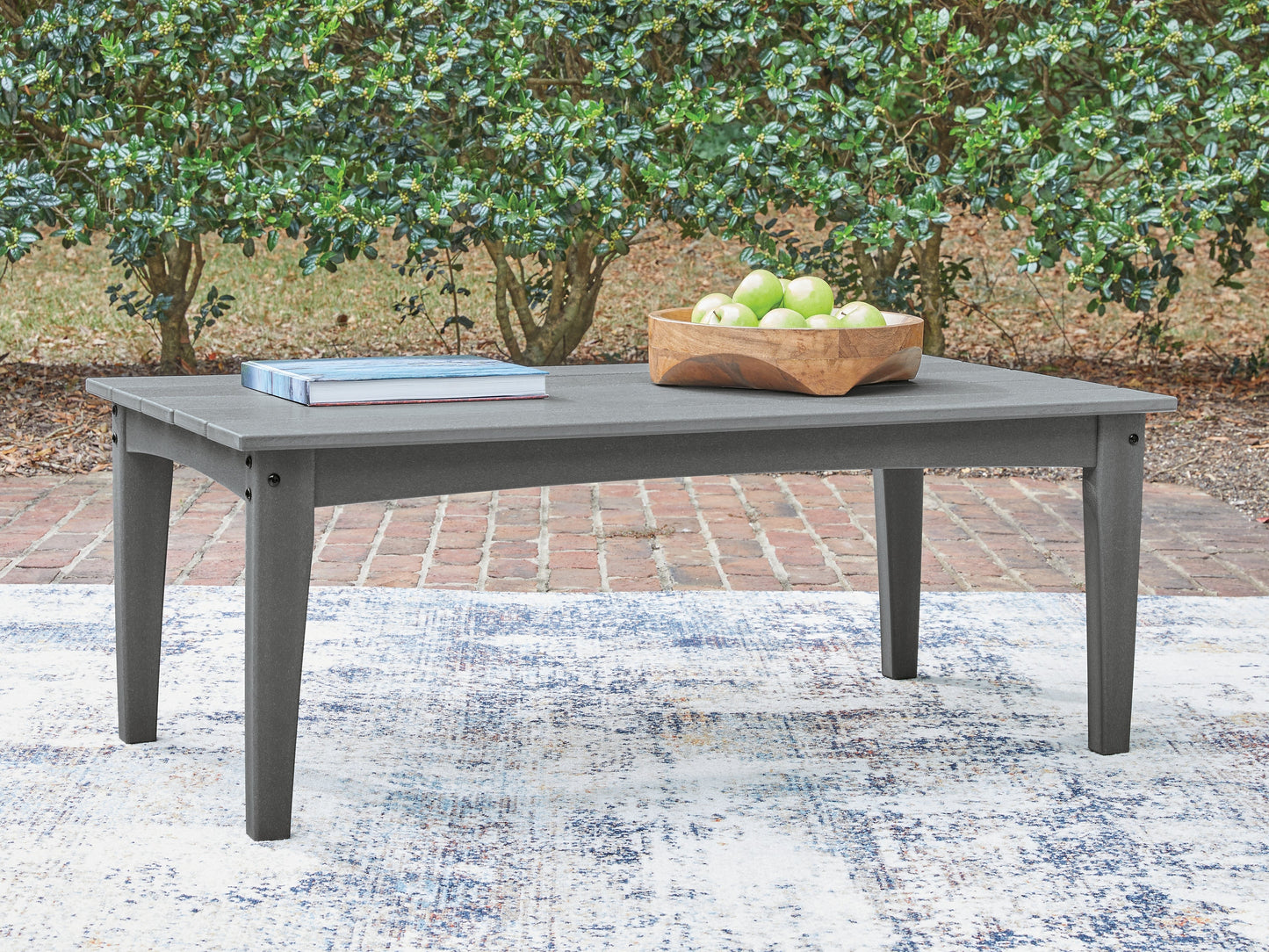 Cove Beach Gray Rectangular Cocktail Table- Viva Furn