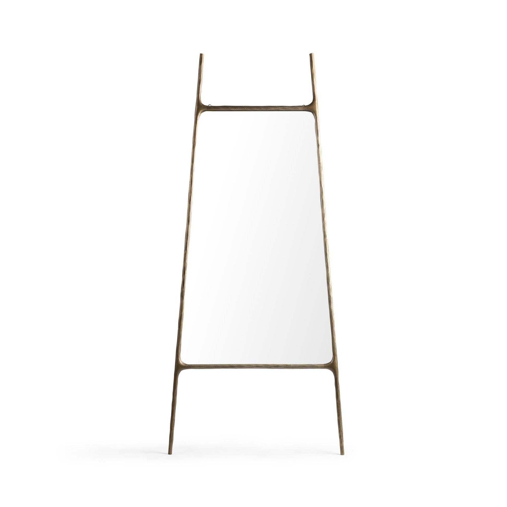 Cove Molten Brass Mirror - Ornate Home