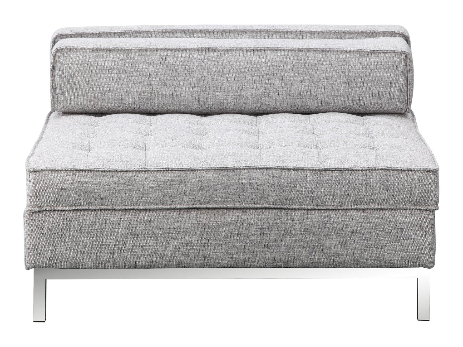 Covella Grey Ottoman Storage - Ornate Home