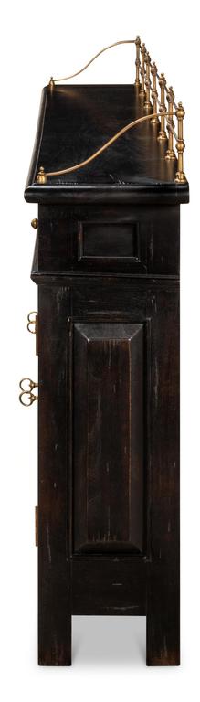 Covent Gardens Black Sideboard - Ornate Home
