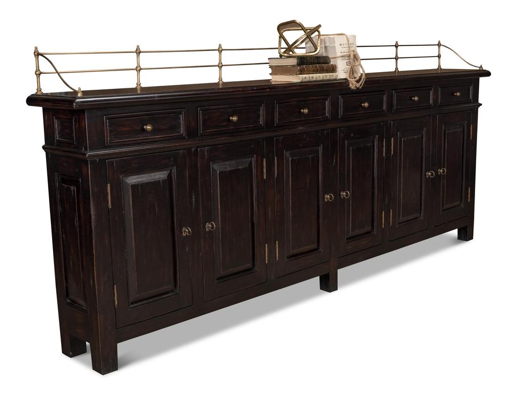 Covent Gardens Black Sideboard - Ornate Home