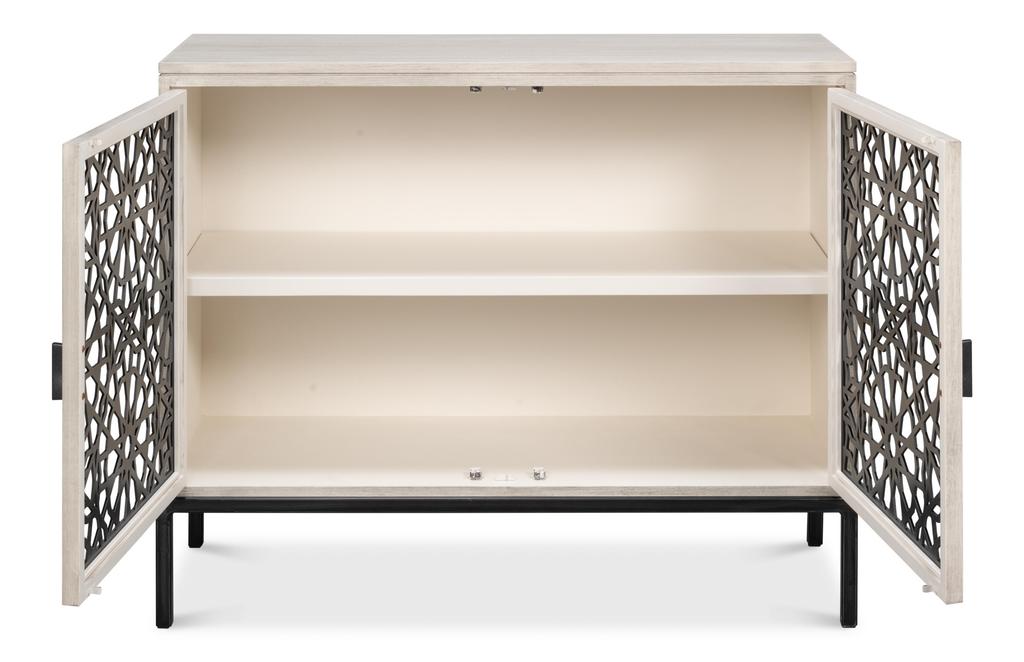 Covet White Door Chest - Ornate Home