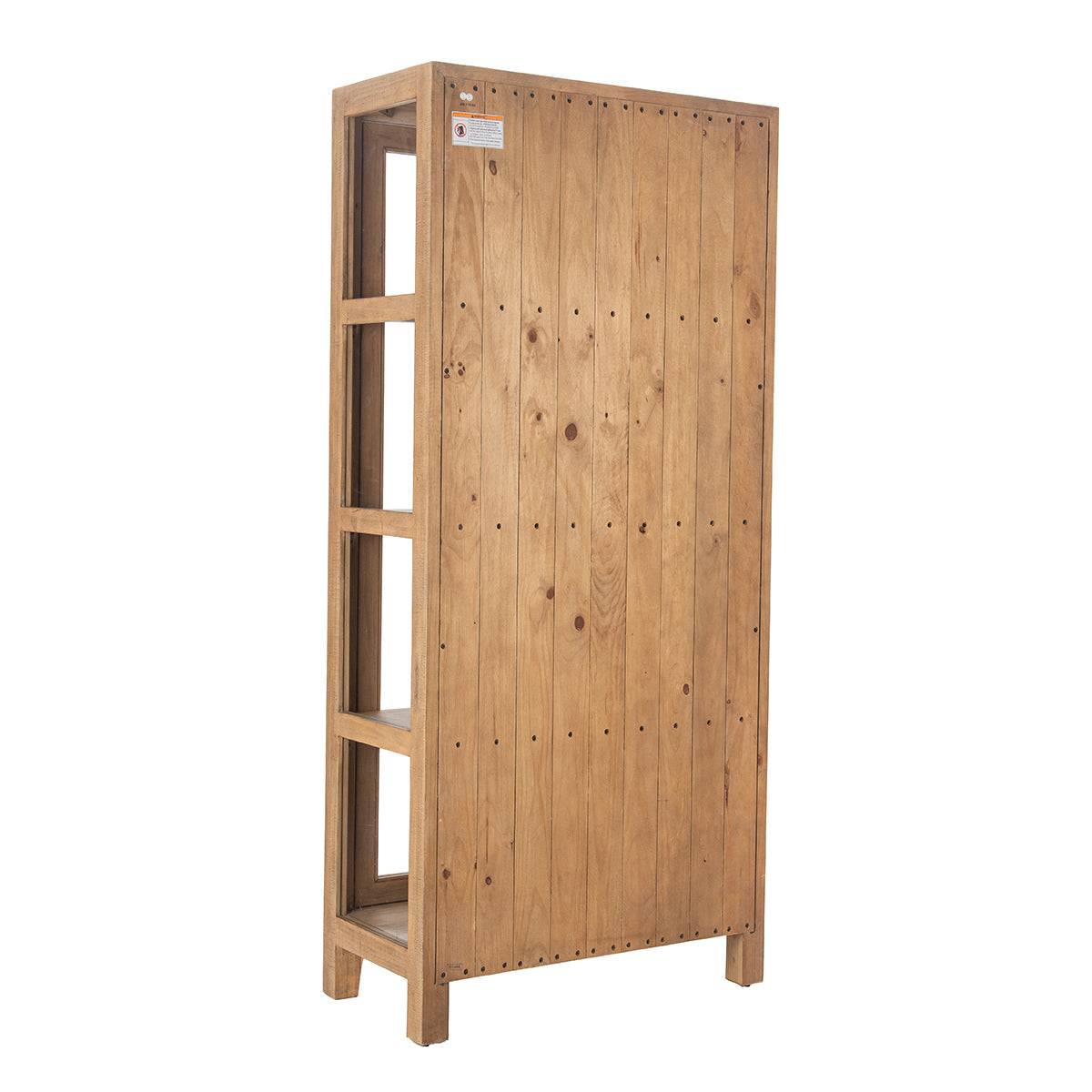 Crest Natural Tall Cabinet - Ornate Home