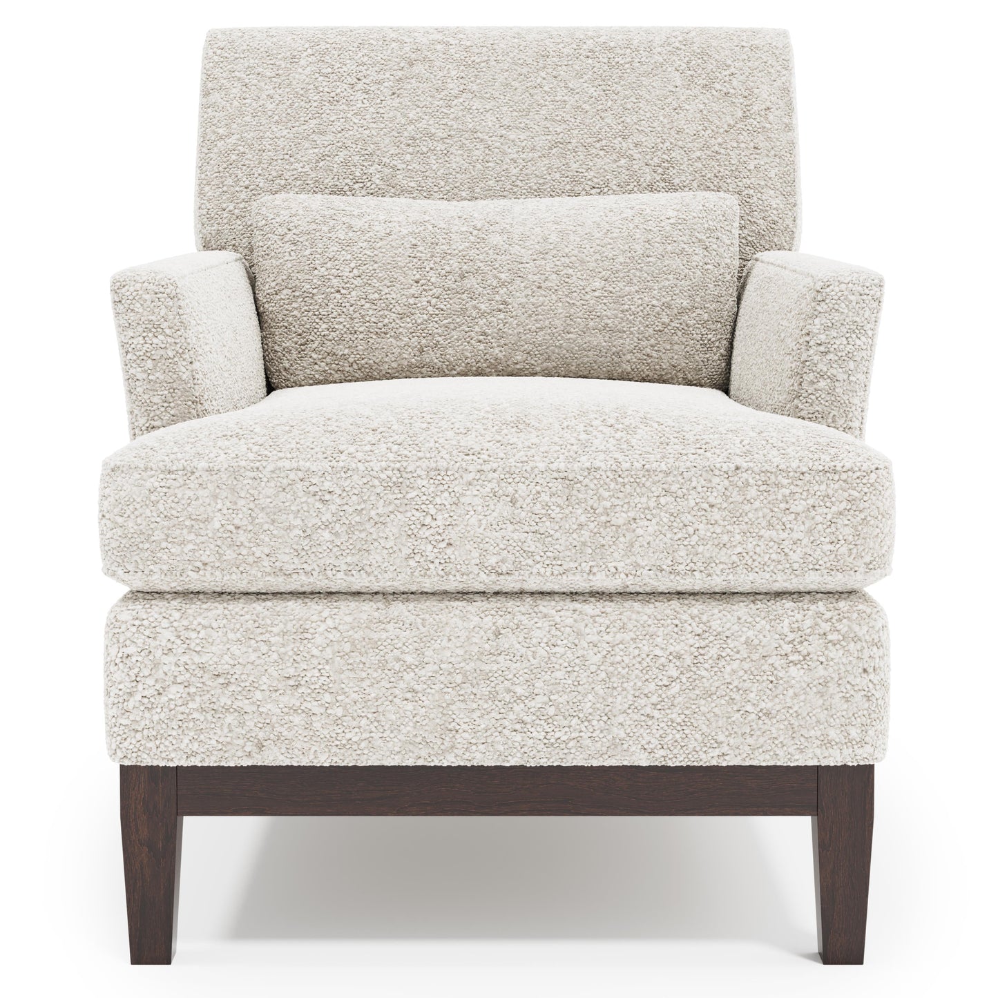 Cumberland White/Cream Fabric Chair - Ornate Home