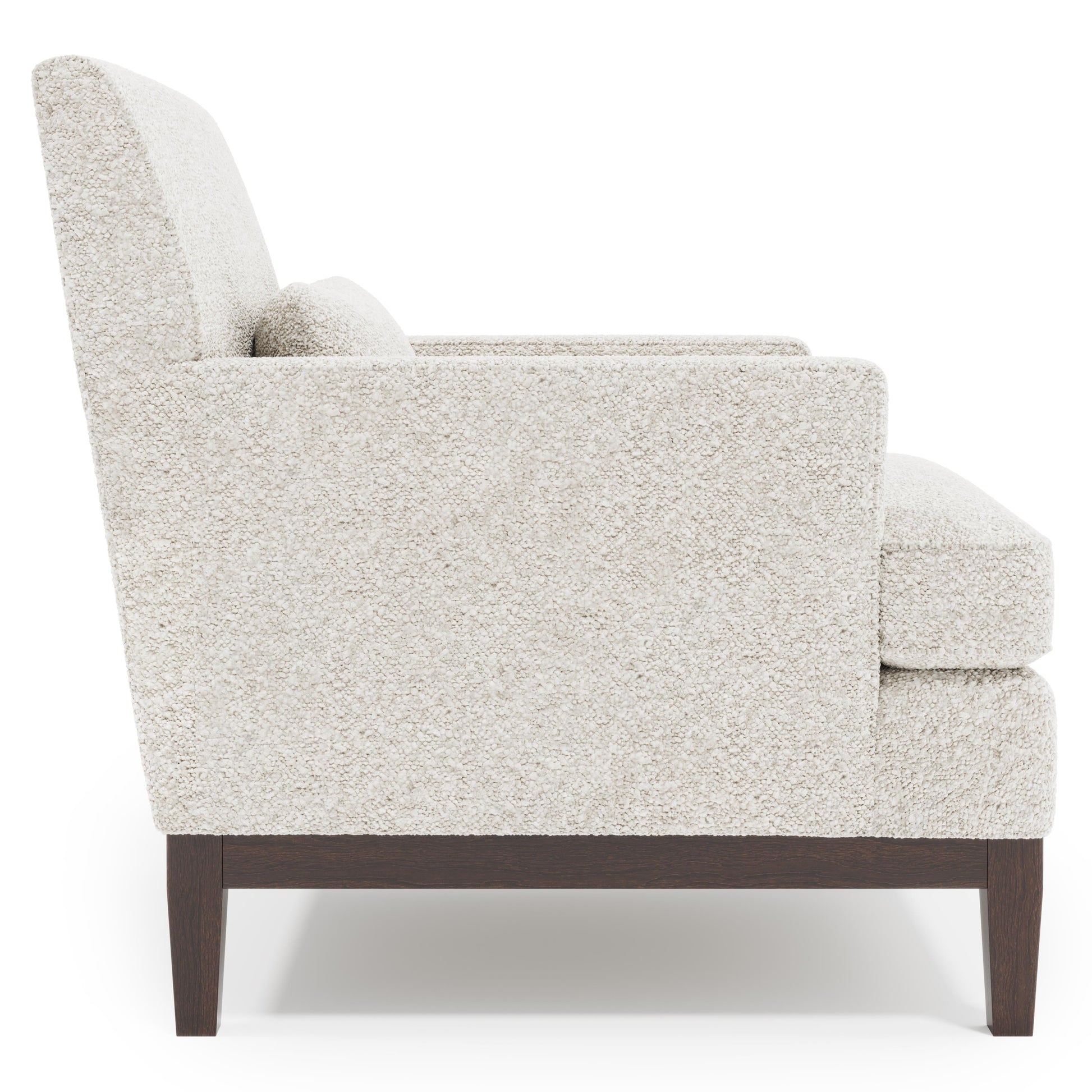 Cumberland White/Cream Fabric Chair - Ornate Home