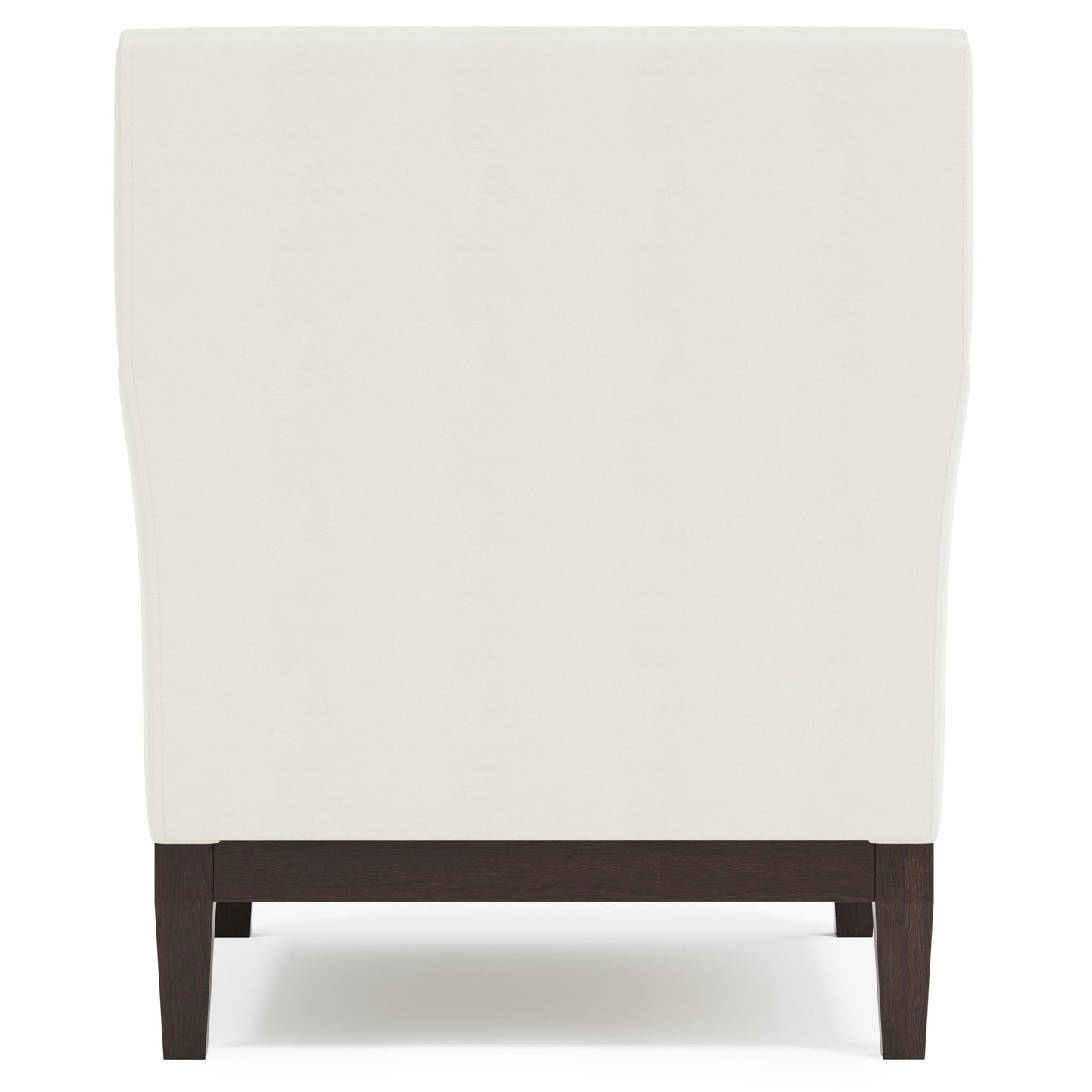 Cumberland White/Cream Leather Chair - Ornate Home