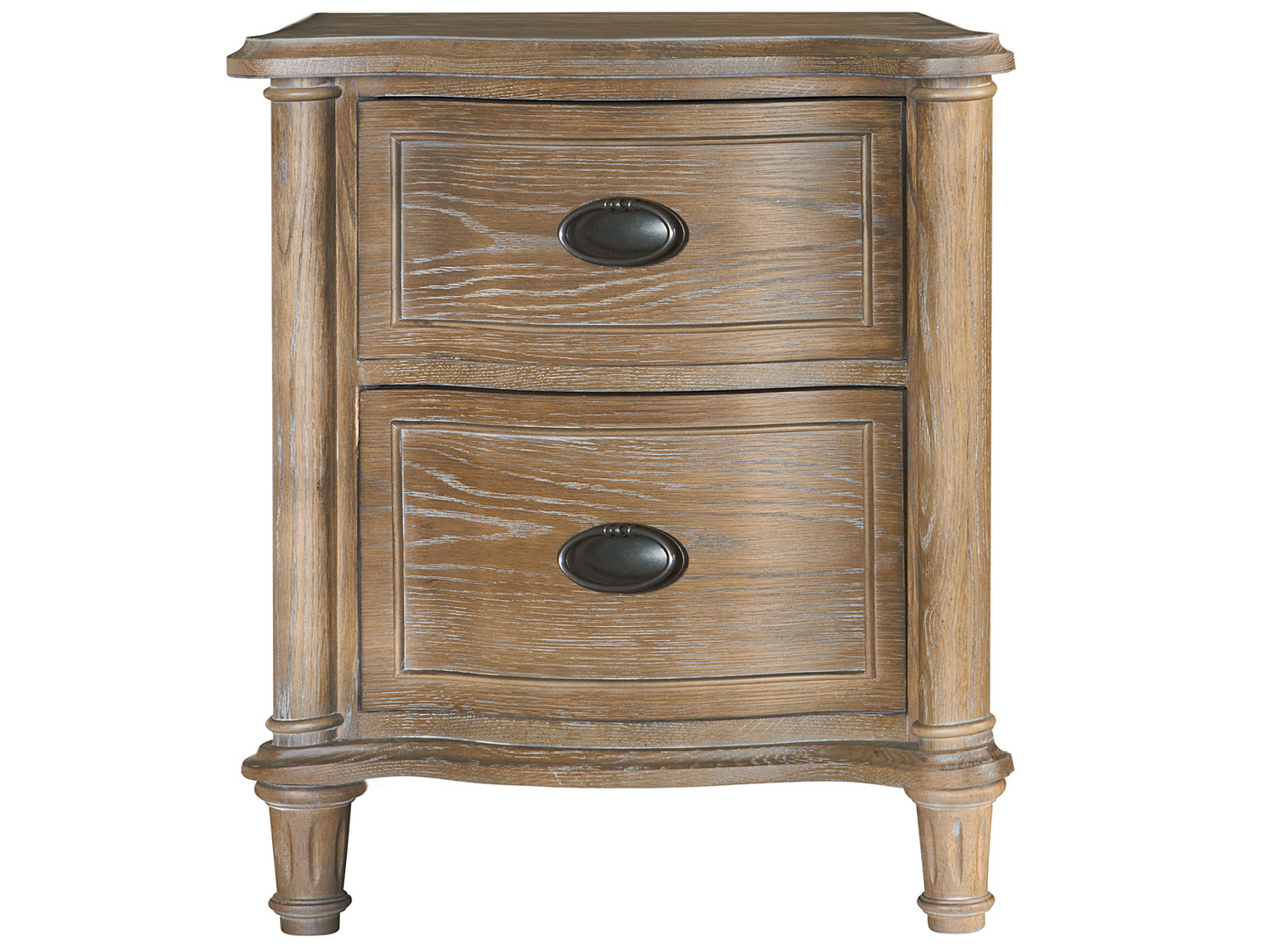 Curated Greige Nightstand - Ornate Home
