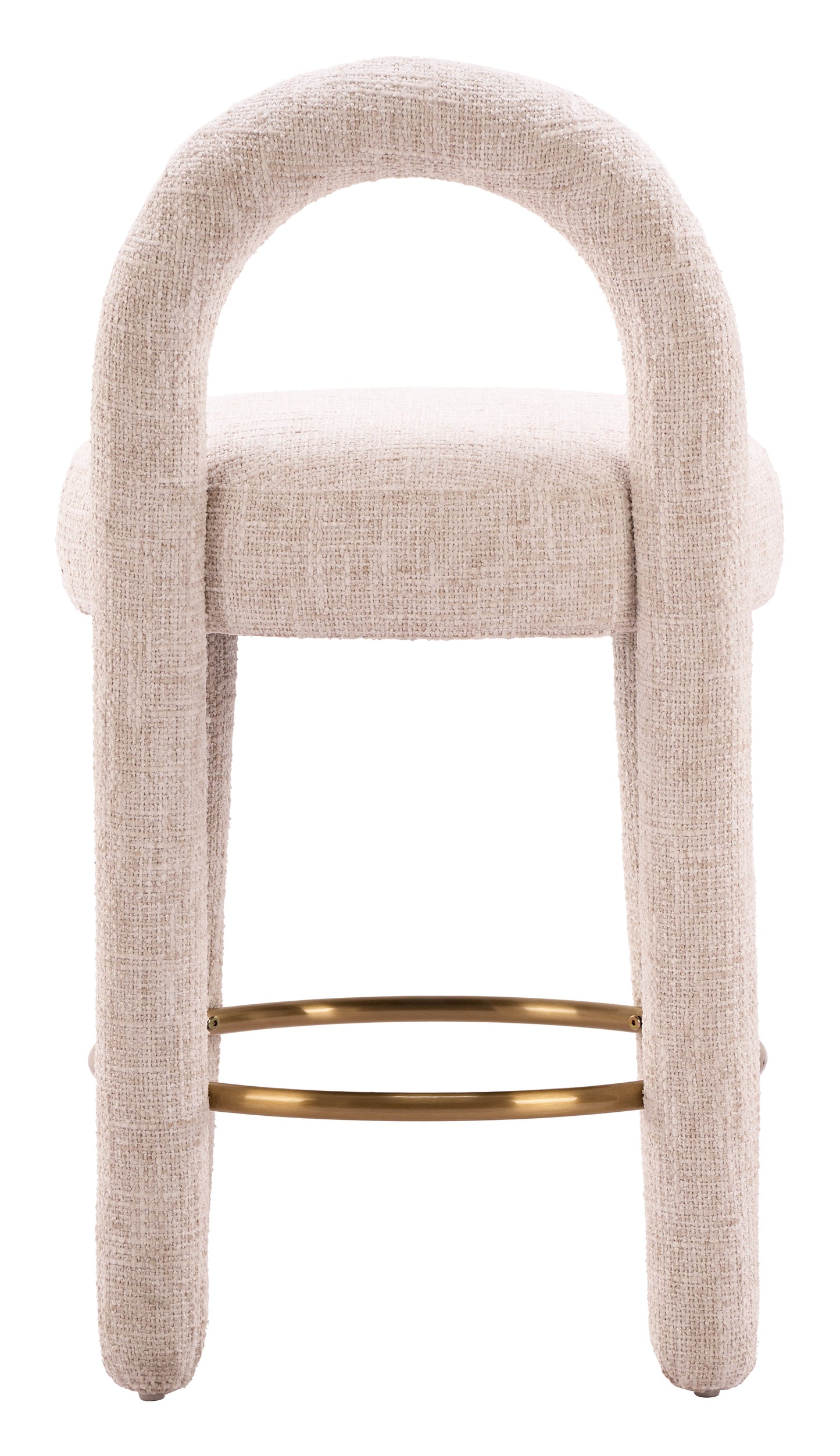 Curco Beige Counter Stool (Set of 2) - Ornate Home