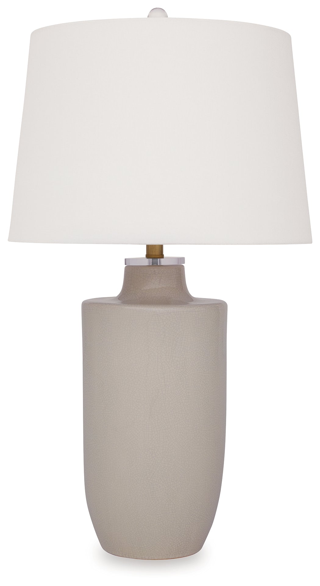 Cylener Off White Table Lamp (Set of 2)- Viva Furn