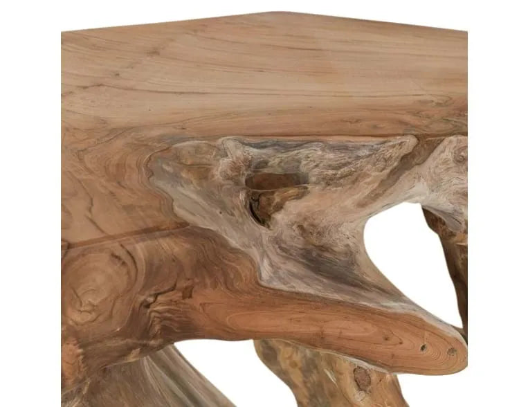 Cypress Root Natural Console Table (59”W) - Ornate Home