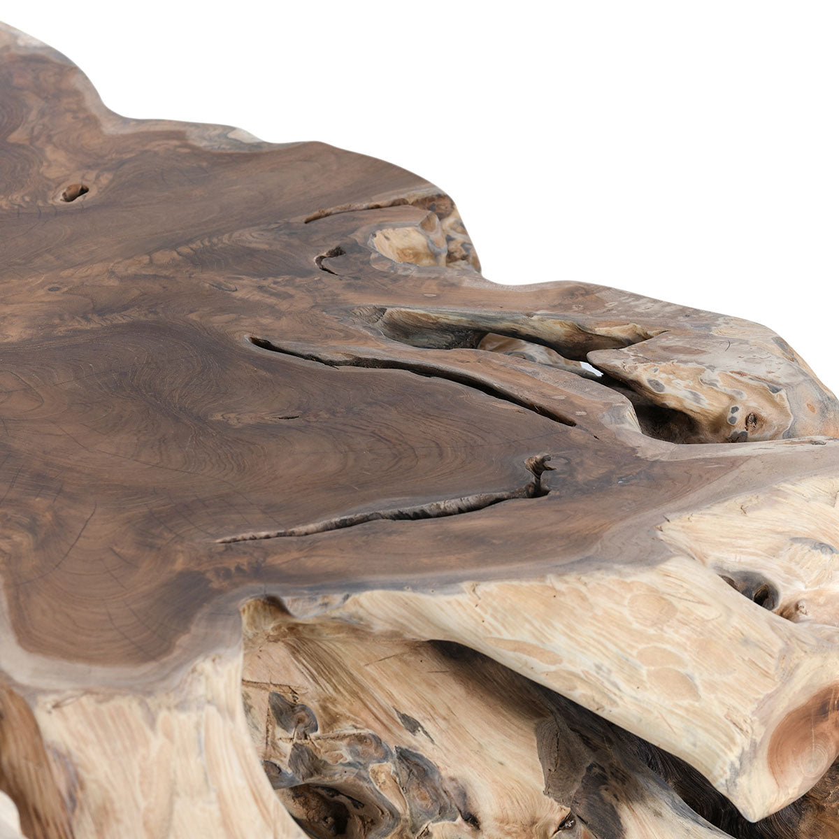 Cypress Root Natural Square Coffee Table - Ornate Home