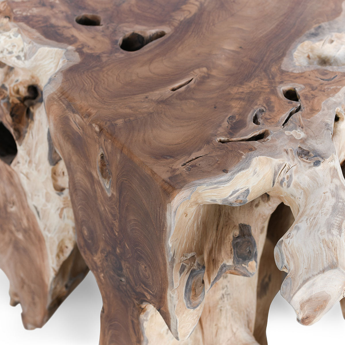 Cypress Root Natural Square Coffee Table - Ornate Home