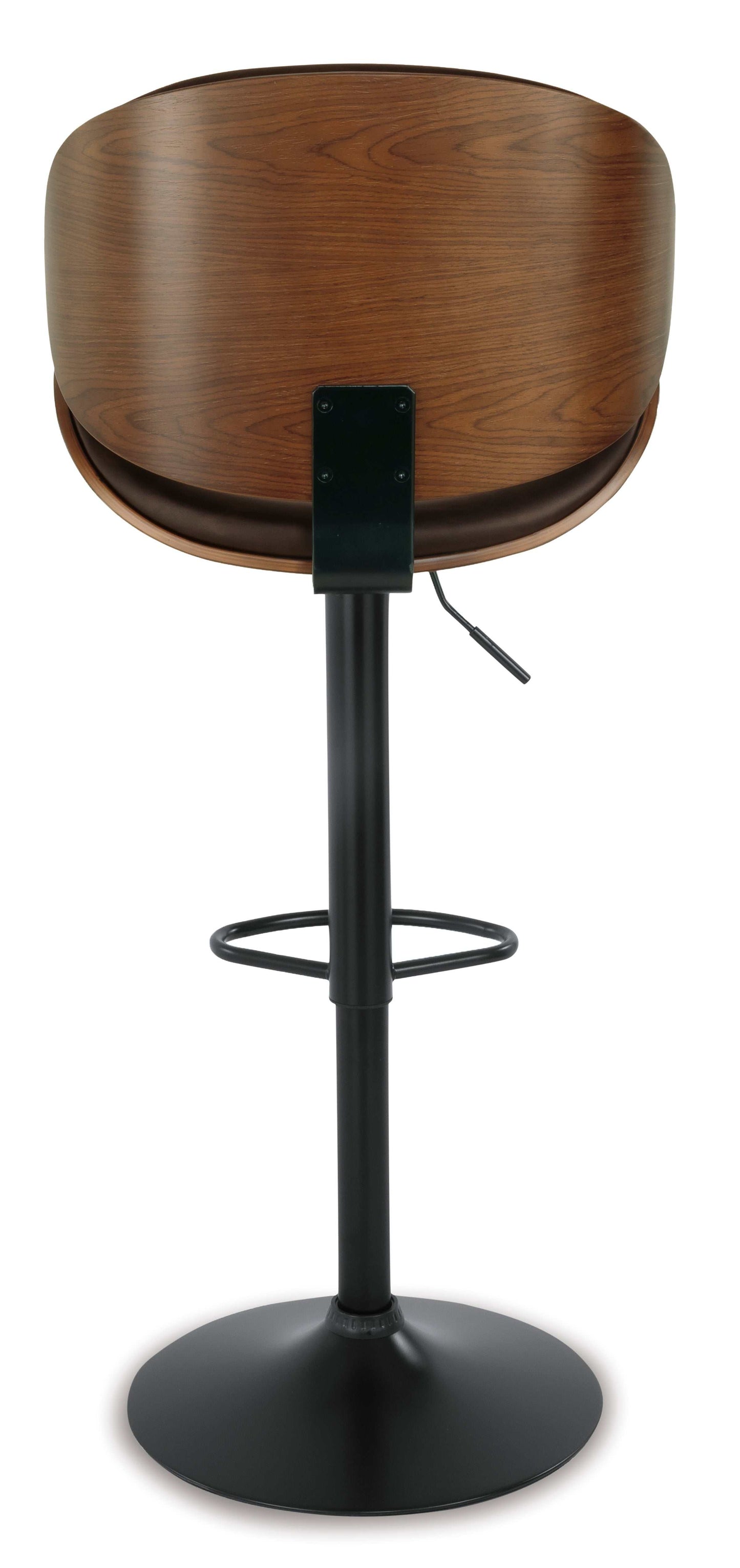 Bellatier Faux Leather Adjustable Height Bar Stools