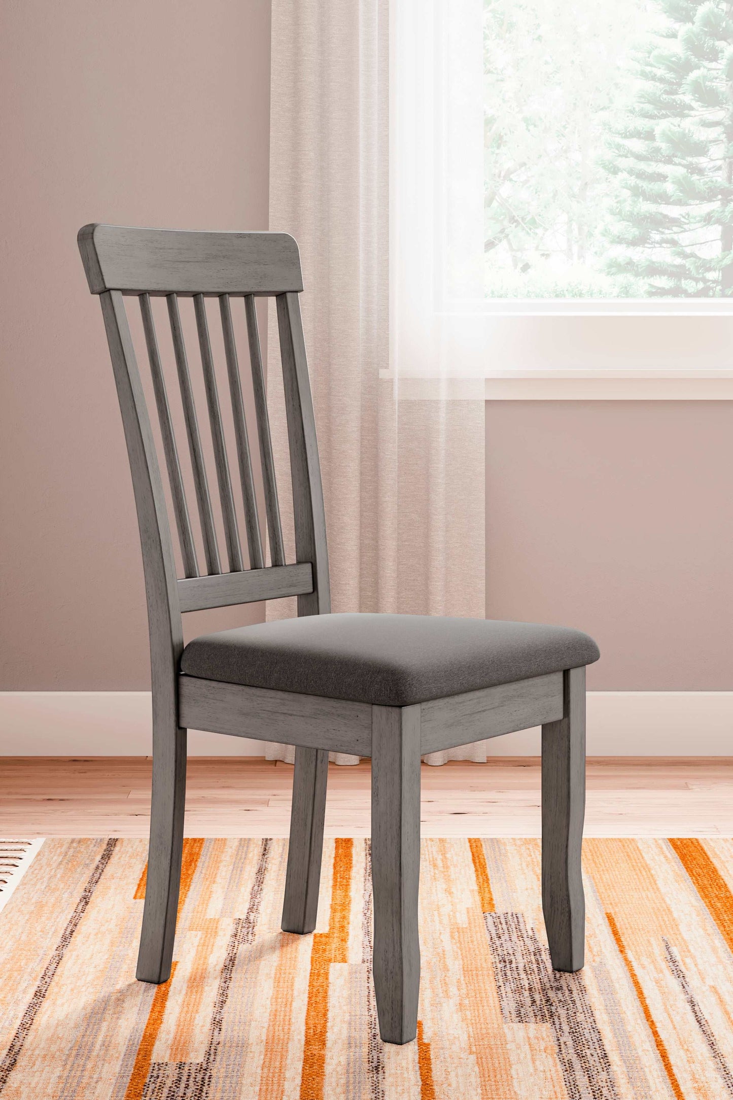 Shullden Gray Dining Chair (Set of 2)