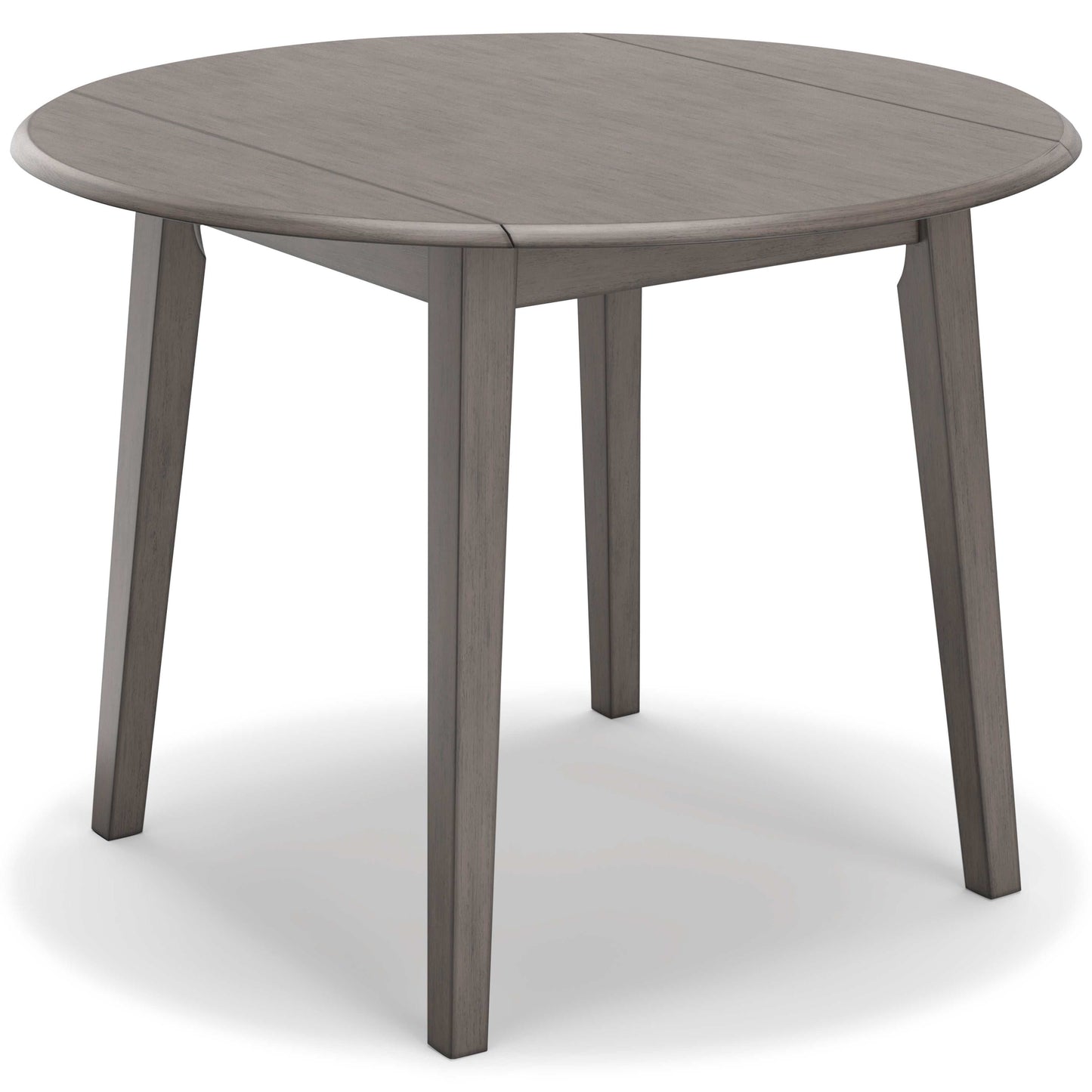 Shullden Gray Drop Leaf Dining Table