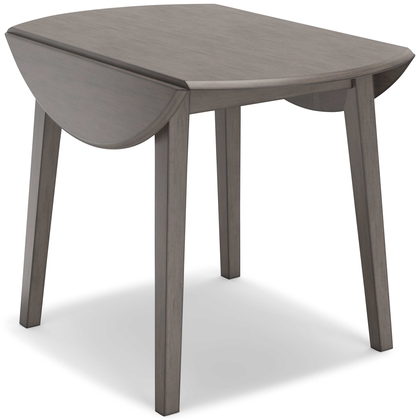 Shullden Gray Drop Leaf Dining Table