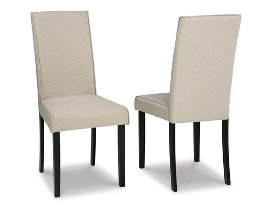 Kimonte Beige Dining Chair (Set of 2)