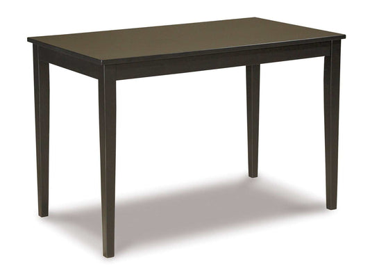 Kimonte Dark Brown Dining Table