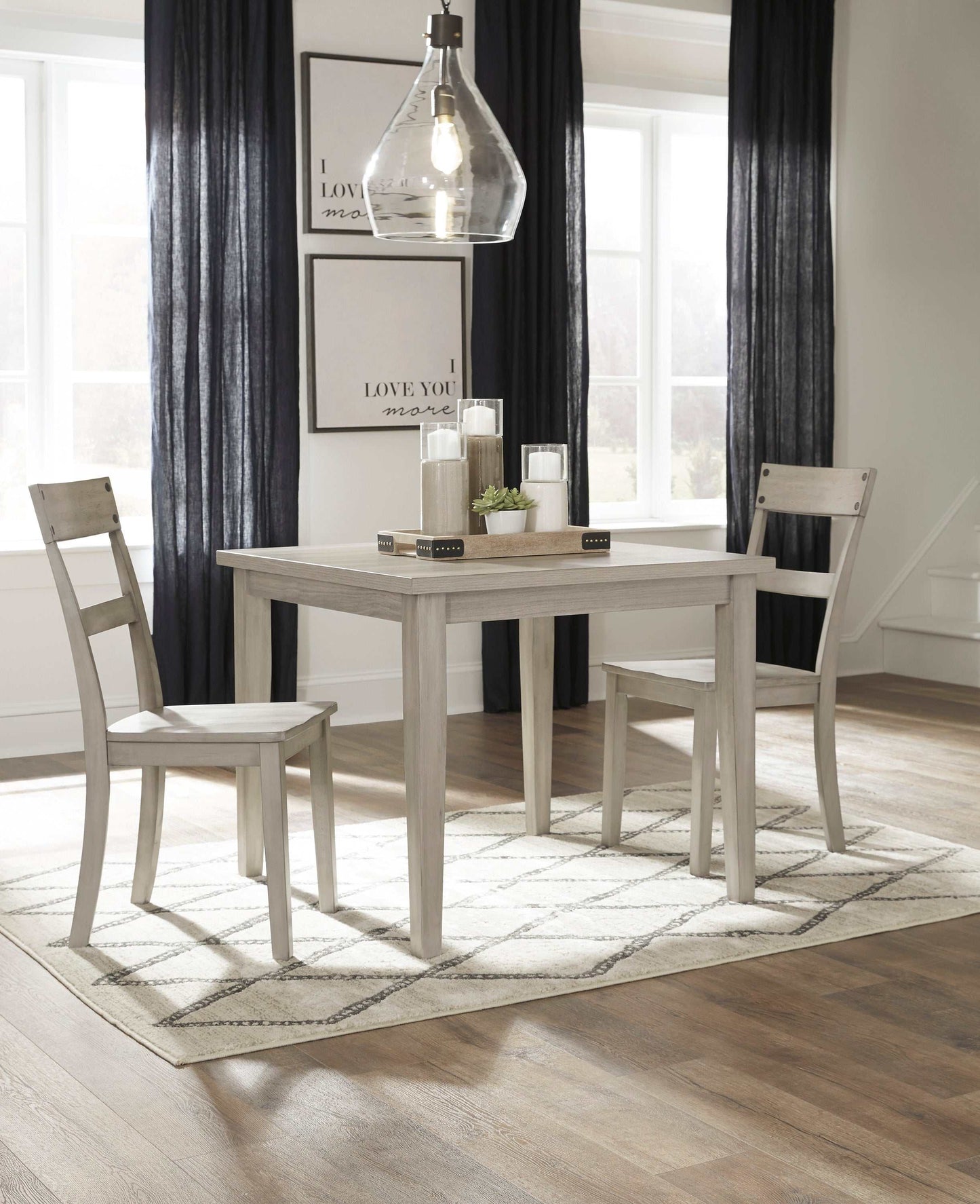 Loratti Gray Dining Chair (Set of 2)