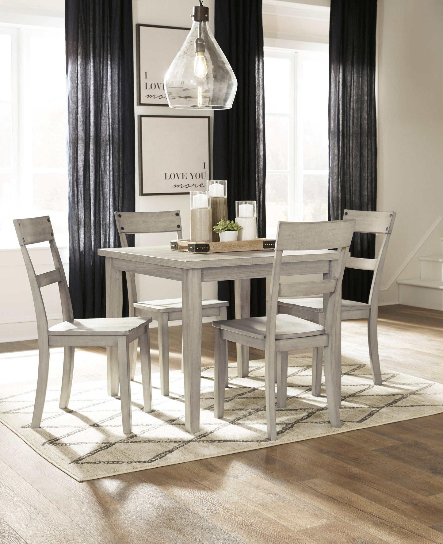 Loratti Gray Dining Chair (Set of 2)