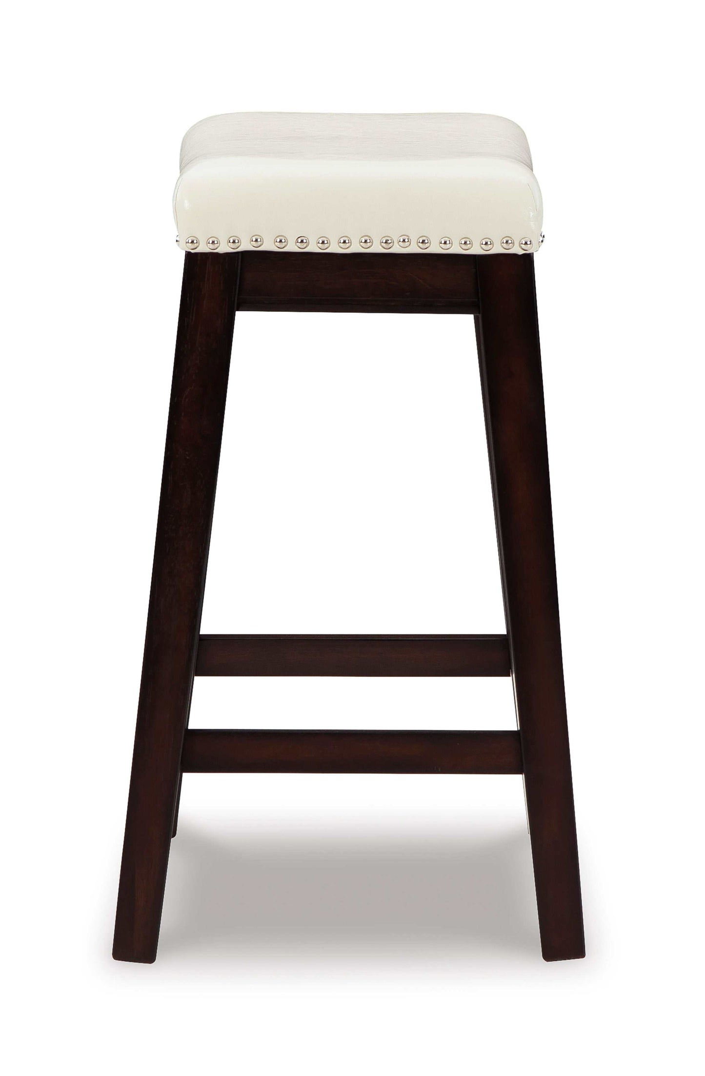 Lemante Ivory/Brown Counter Height Bar Stool (Set of 2)