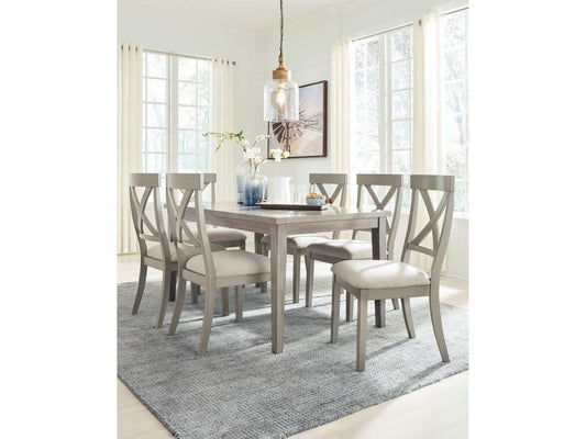 Parellen Gray Dining Room Set / 7pc