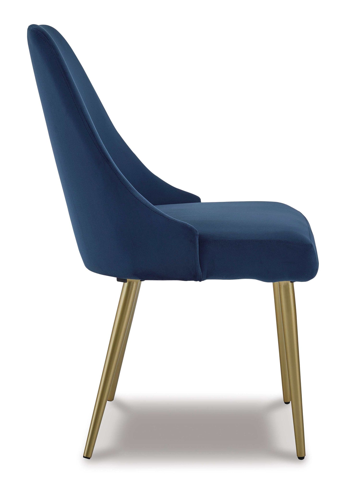 Wynora Blue & Gold Dining Chair (Set of 2)