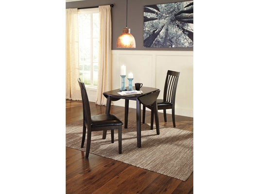 Hammis Dark Brown Dining Room Set / 3pc