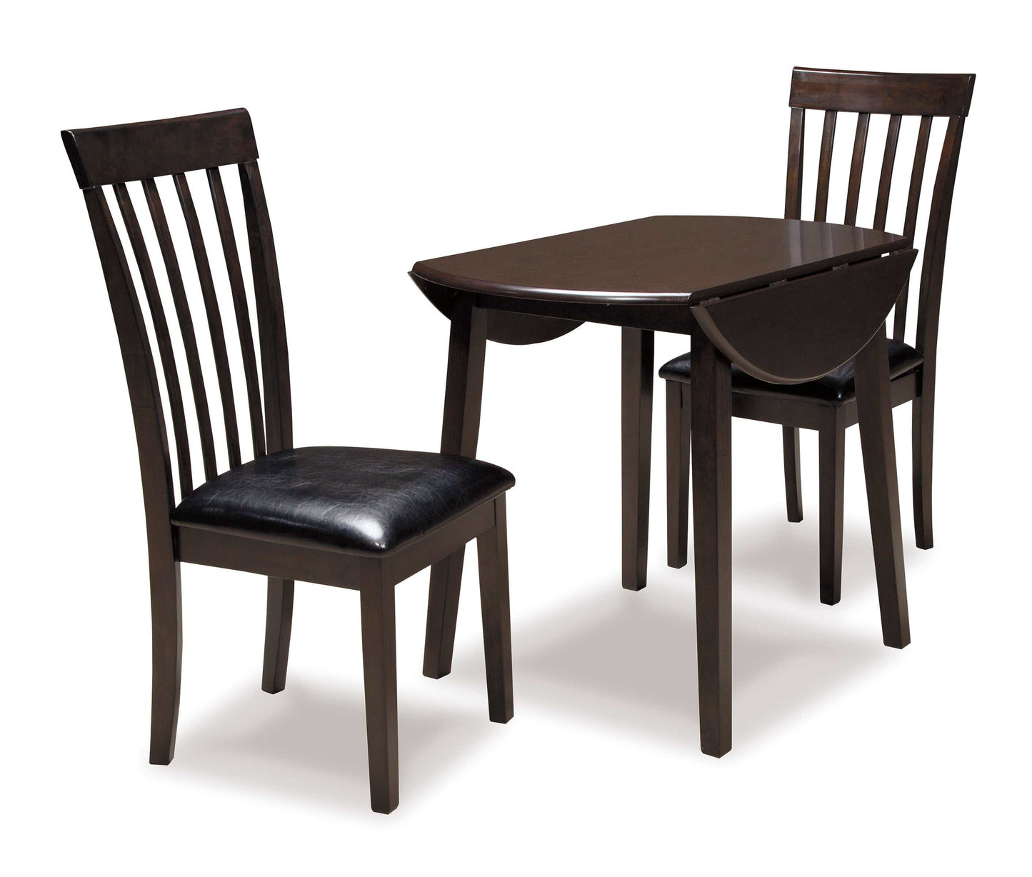 Hammis Dark Brown Dining Room Set / 3pc