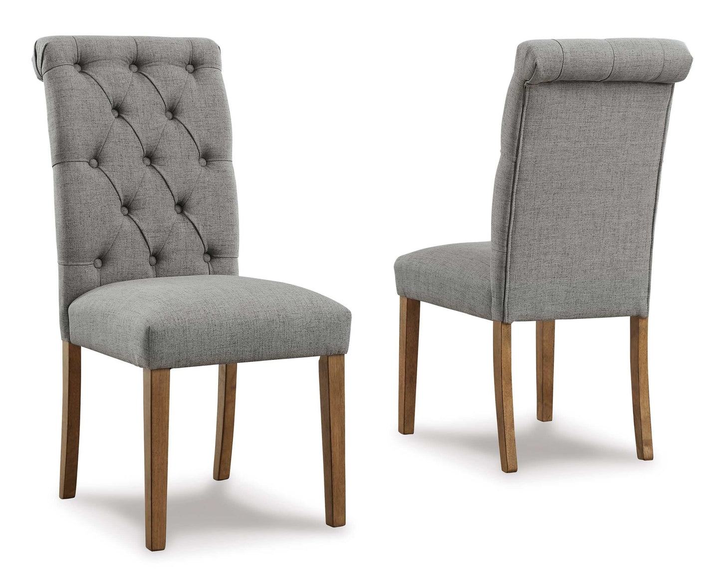 Harvina Gray Dining Chair (Set of 2)