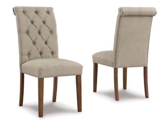 Harvina Beige Dining Chair (Set of 2)