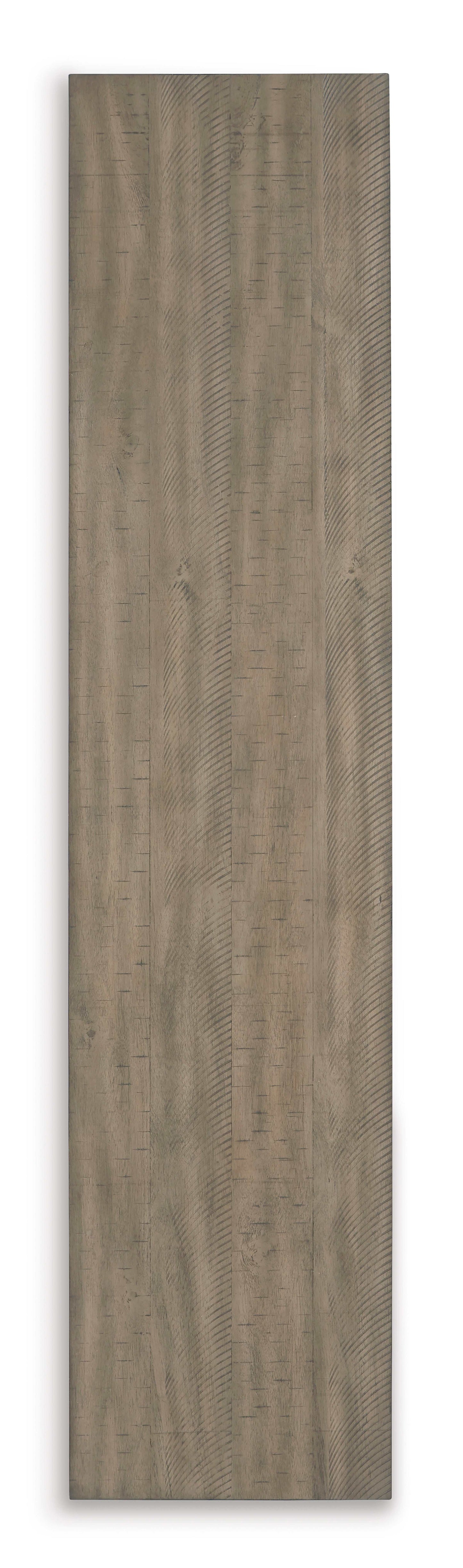 Lesterton Light Brown & Black Long Counter Table