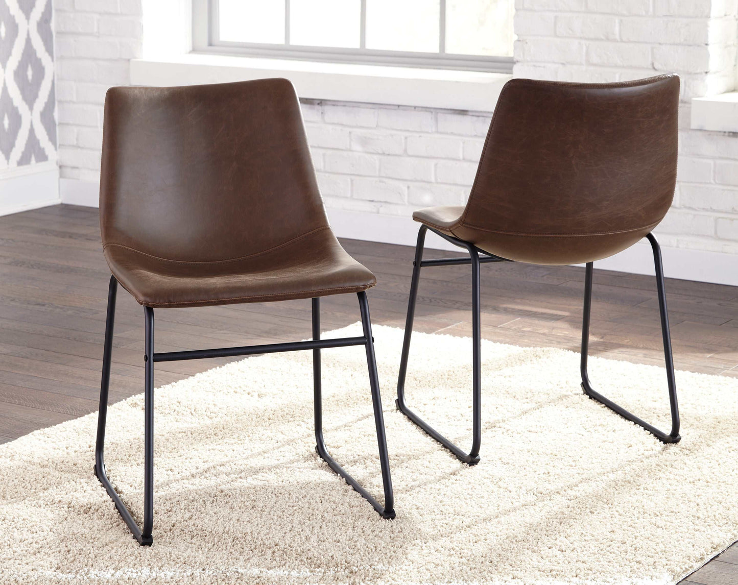 Centiar Brown Side Chair (Set of 2)