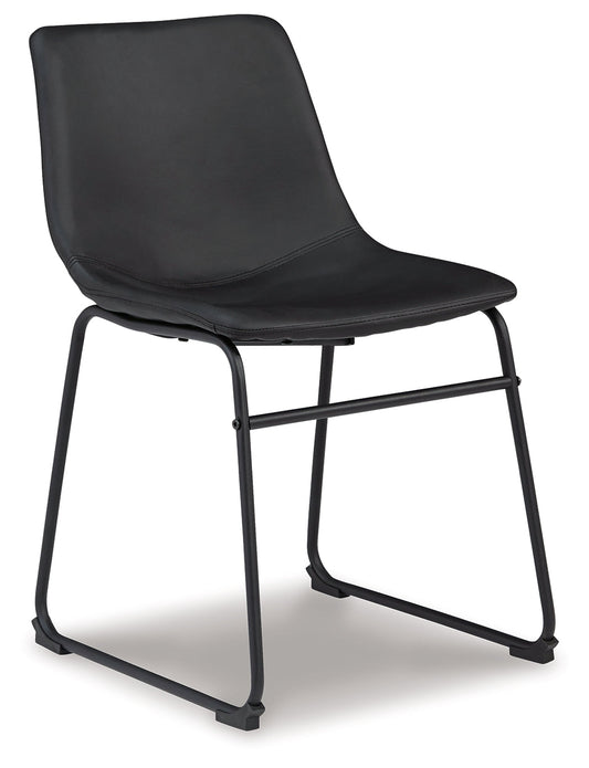 Centiar Black Dining Chair (Set of 2)