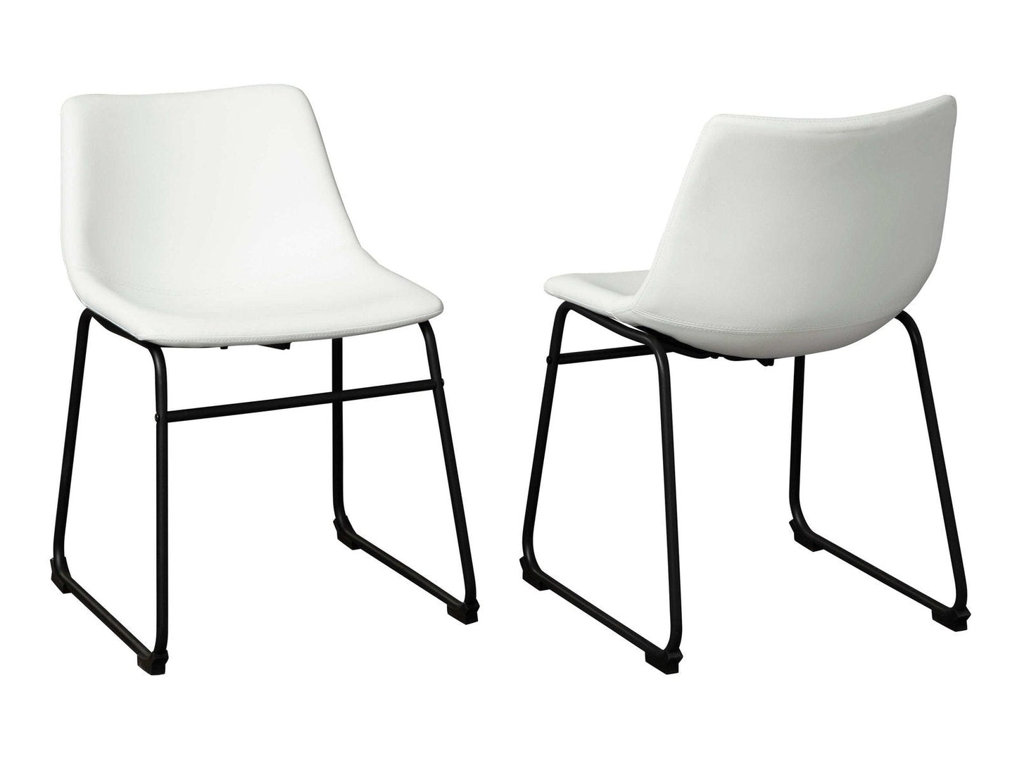 Centiar White Side Chair (Set of 2)