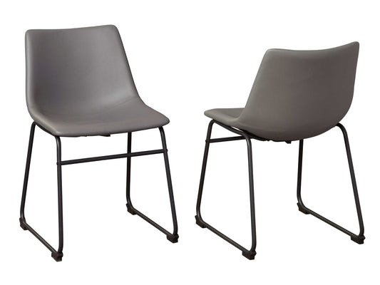 Centiar Gray Side Chair (Set of 2)