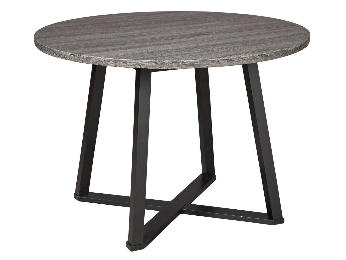 Centiar Gray Round Dining Table