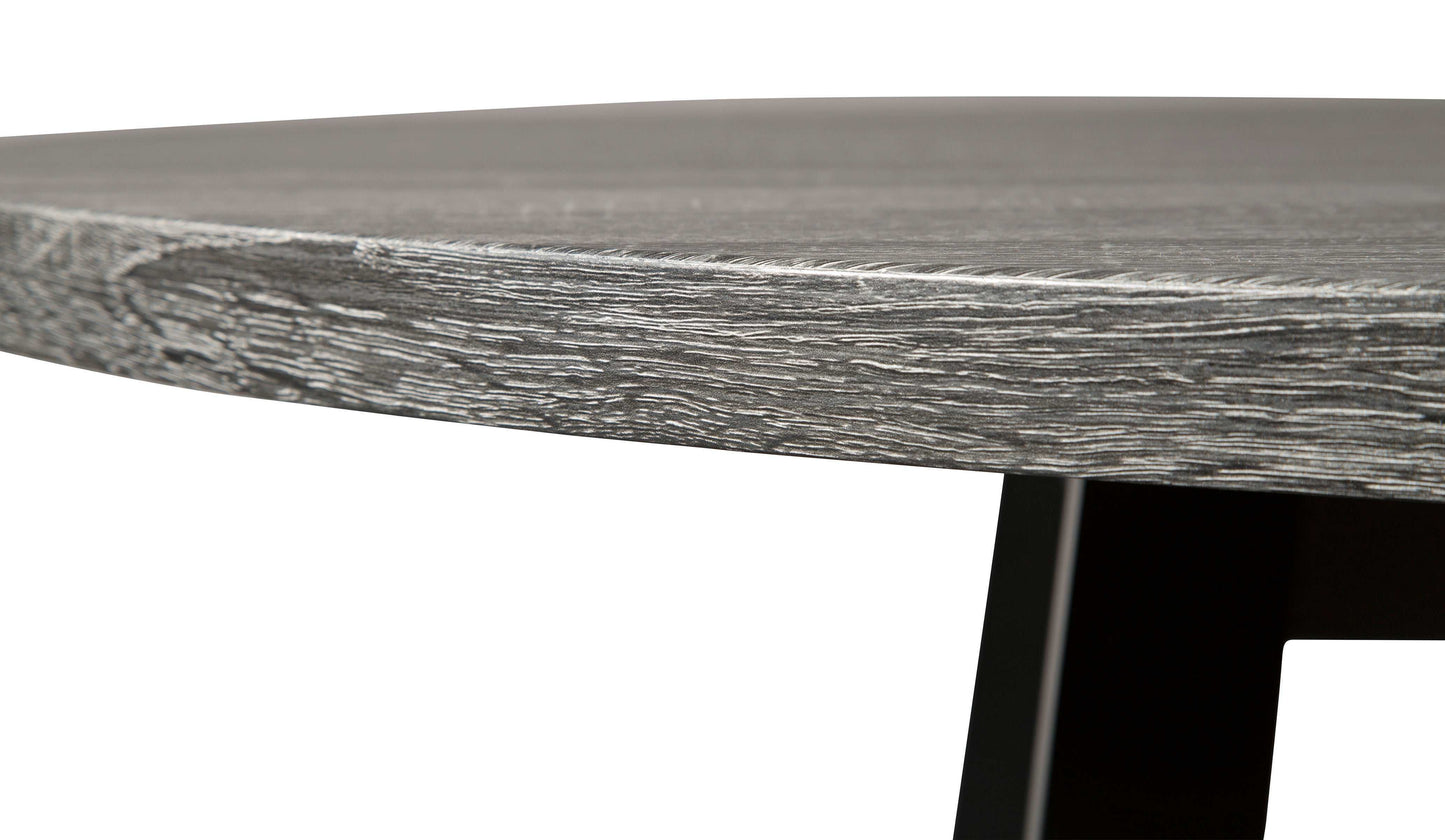 Centiar Gray Round Dining Table