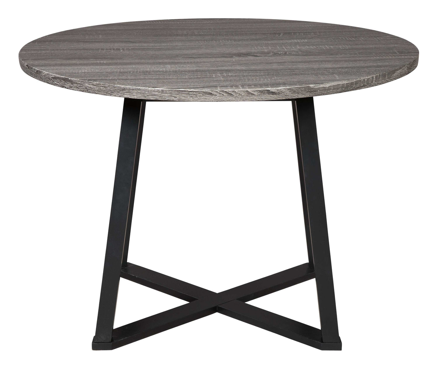 Centiar Gray Round Dining Table