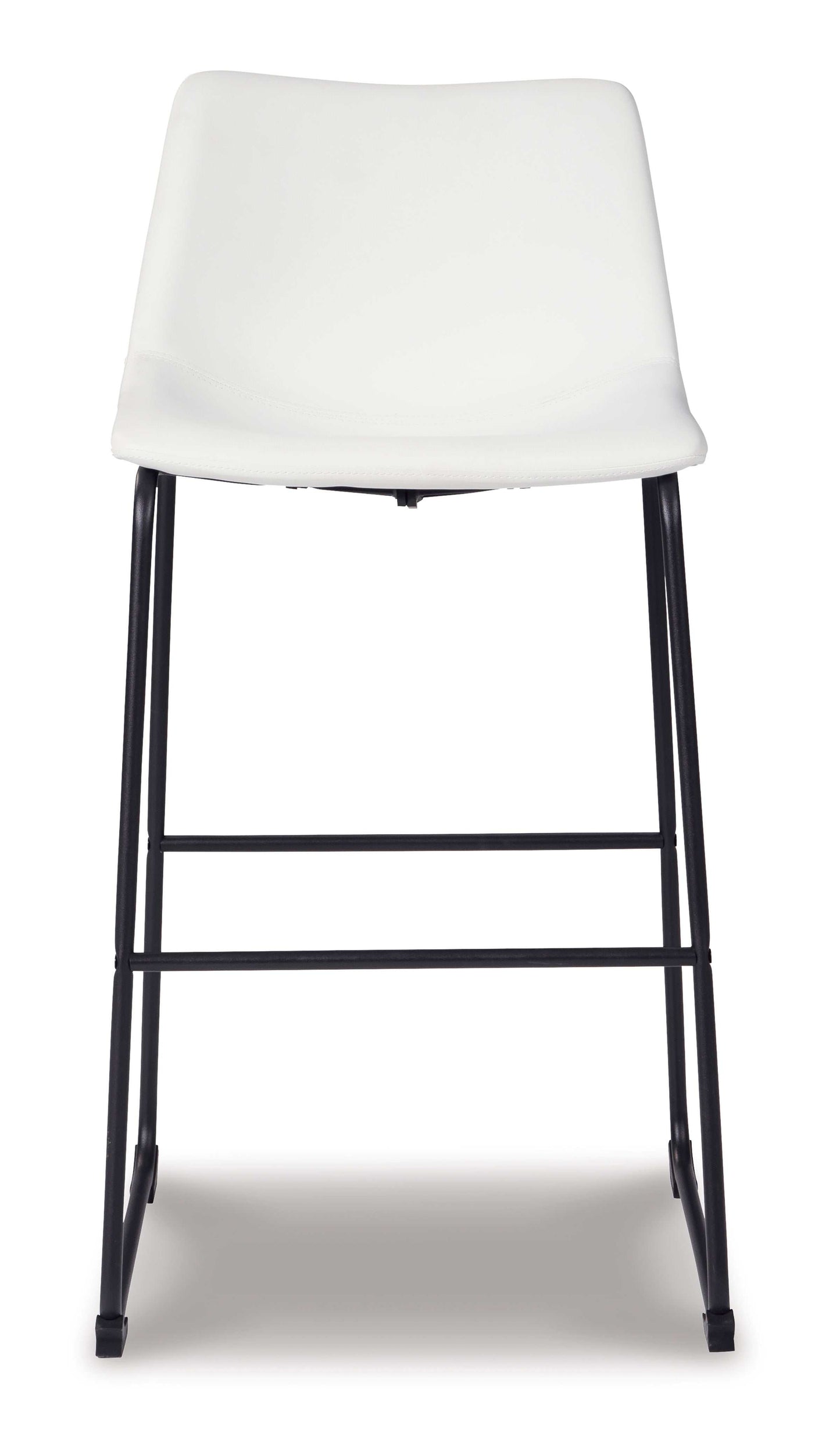 Centiar White Pub Height Bar Stool (Set of 2)