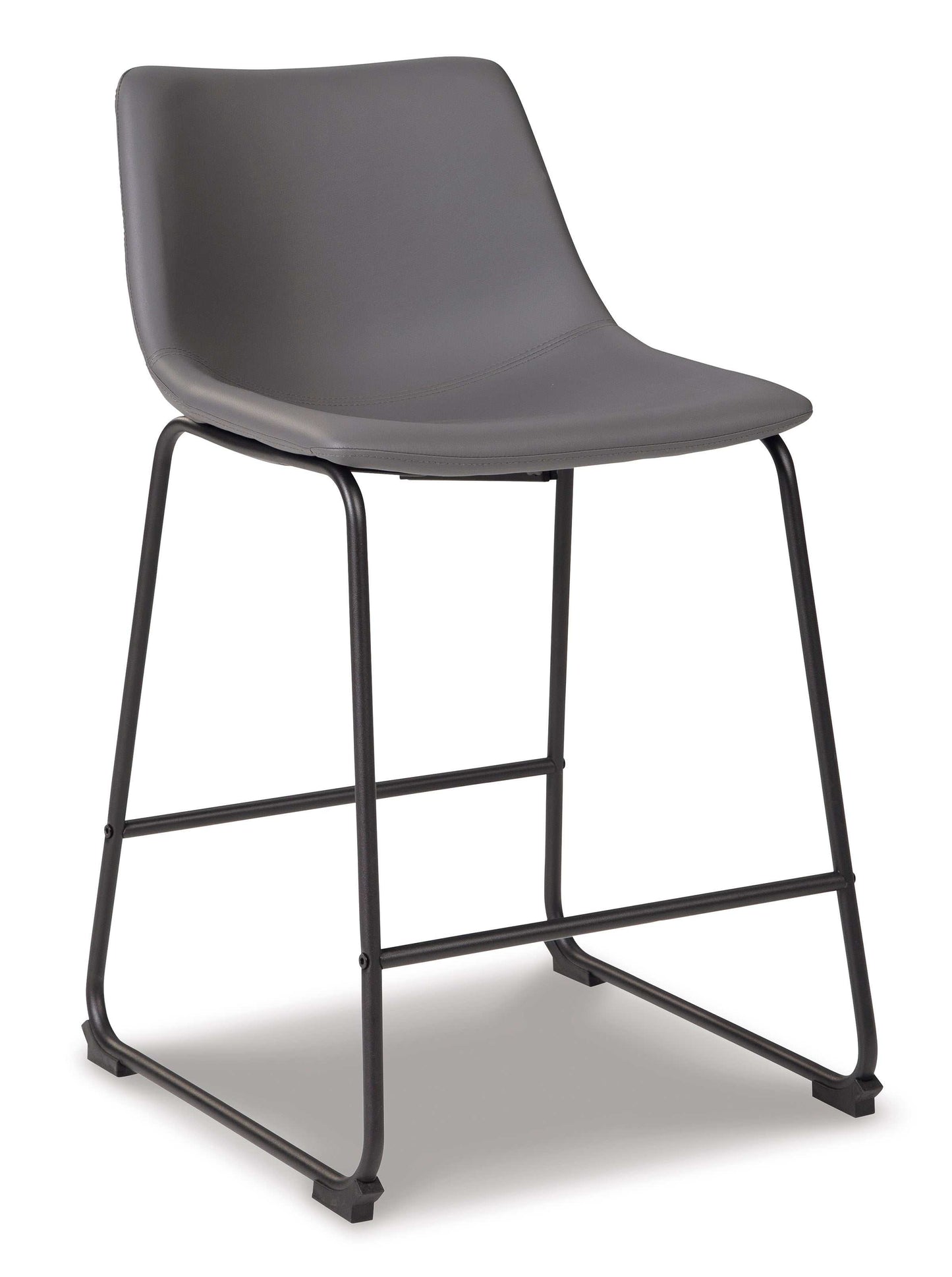 Centiar Gray Counter Height Chair (Set of 2)