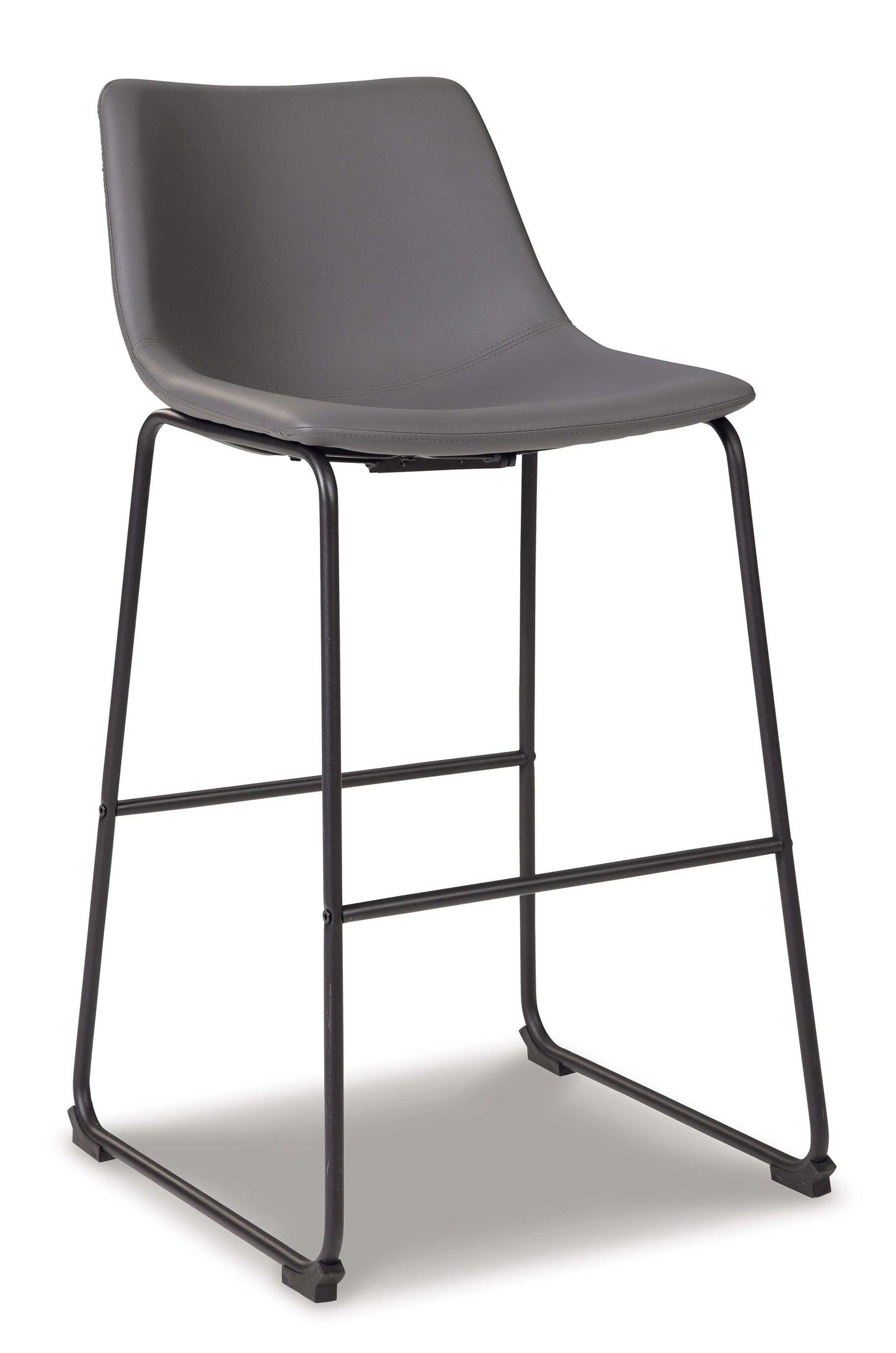 Centiar Gray Pub Height Bar Stool (Set of 2)