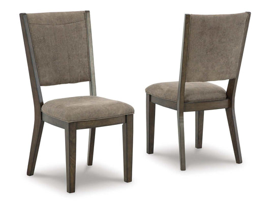 Wittland Dark Brown Dining Chair (Set of 2)