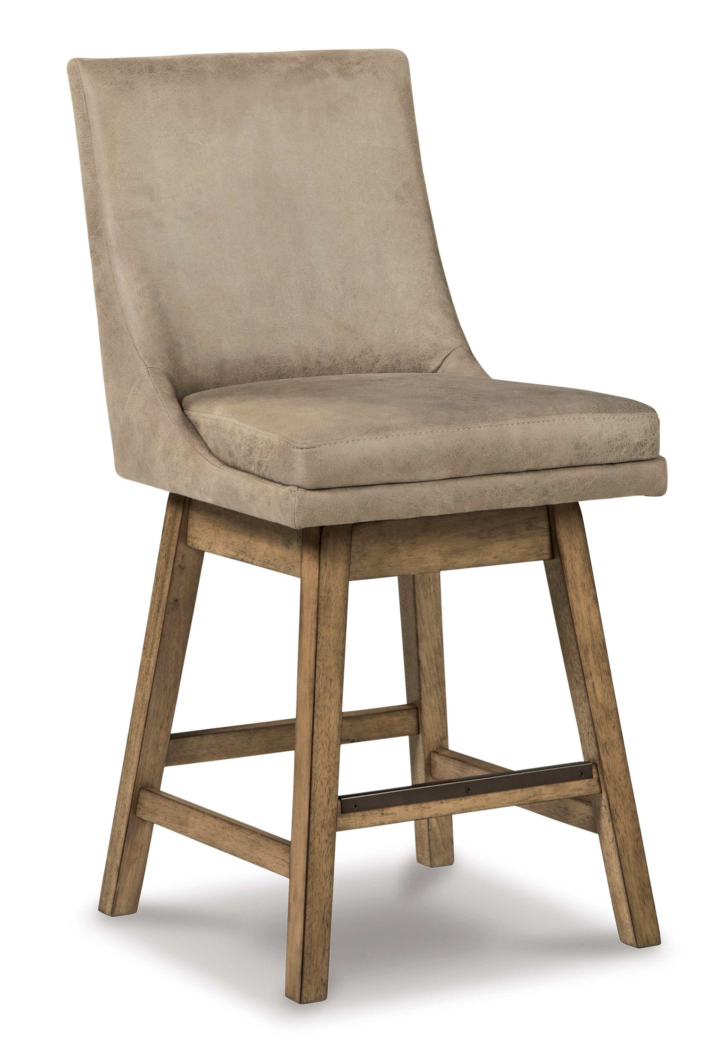 Tallenger Beige Counter Height Chair (Set of 2)