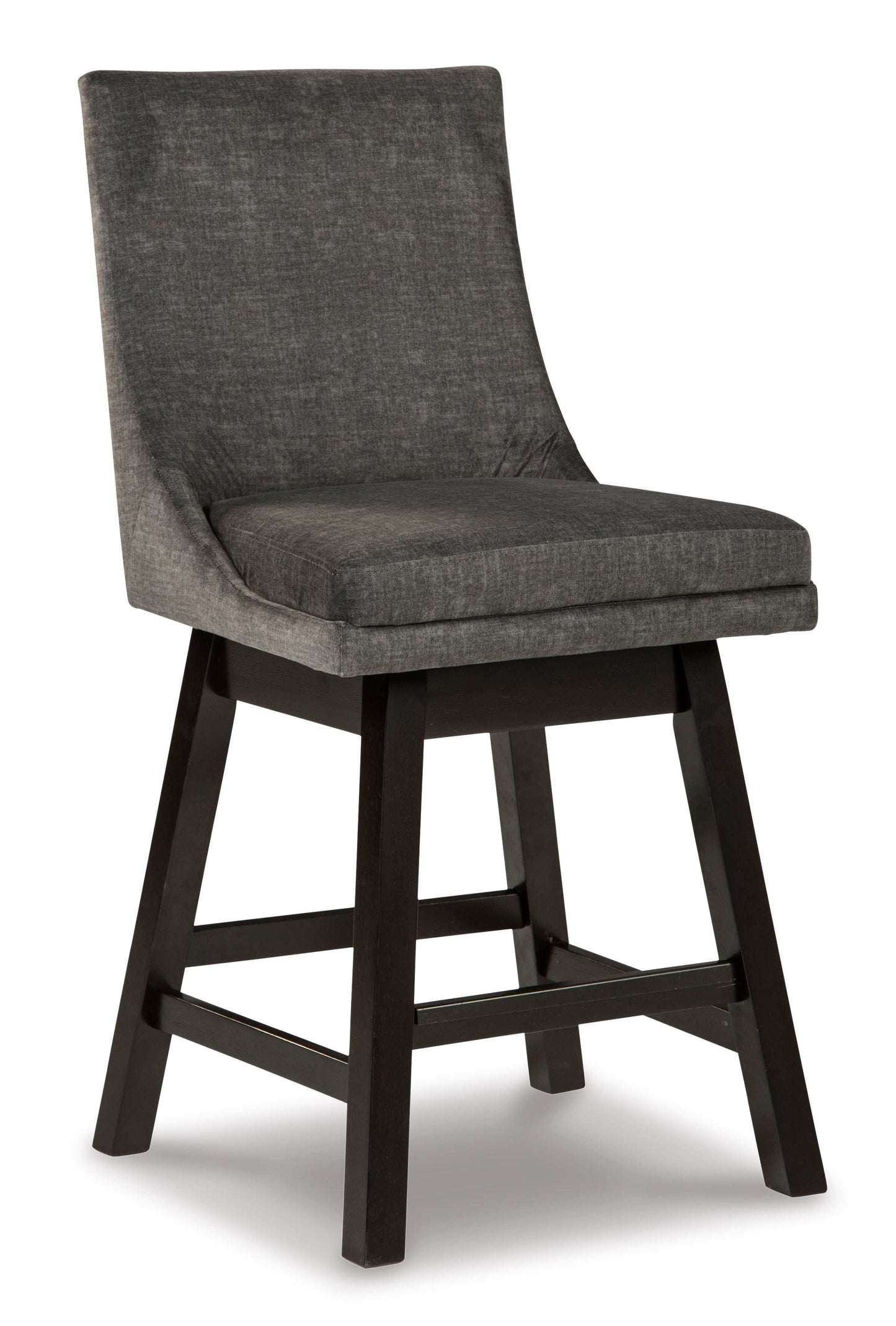 Tallenger Dark Gray Counter Height Chair (Set of 2)