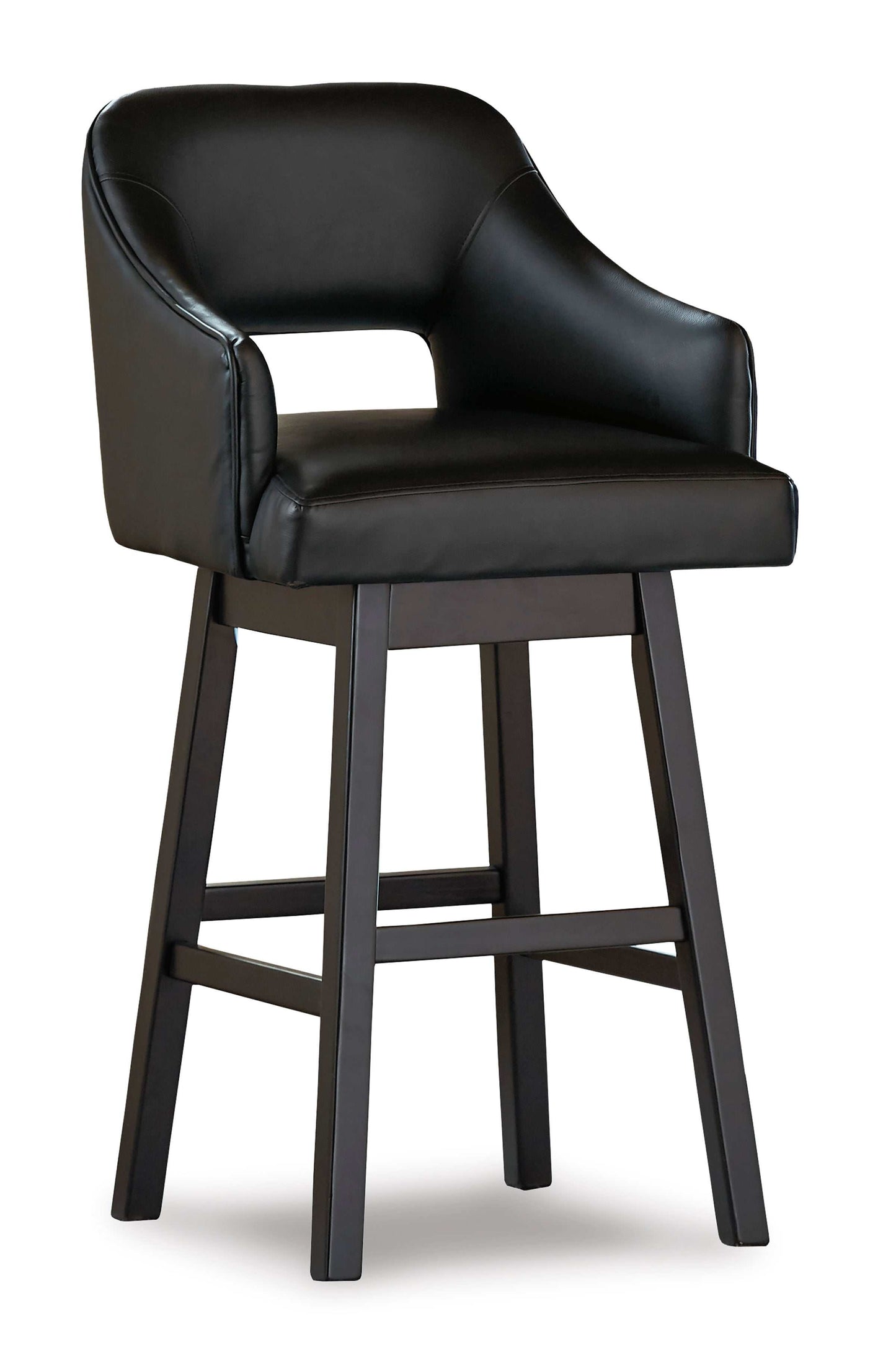 Tallenger Black Pub Height Bar Chair (Set of 2)